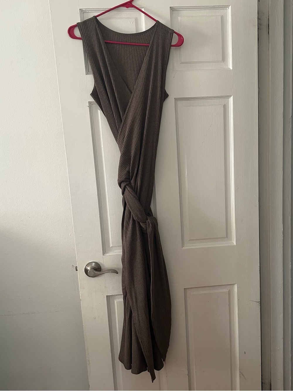 Hackwith Design House Sleeveless Wrap Dress - Picture 4 of 10